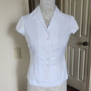 Van Laack Cap Sleeve Blouse